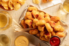 Mini-Saucisse cocktail en pâte fine